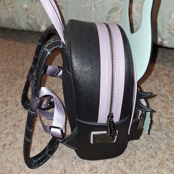 Loungefly Malificient Backpack and Wallet - Picture 4 of 16